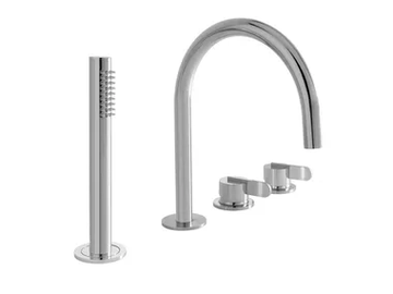 SWING 5930277 - 4 hole bathtub set with hand shower by QD Magistro Lab - view 2
